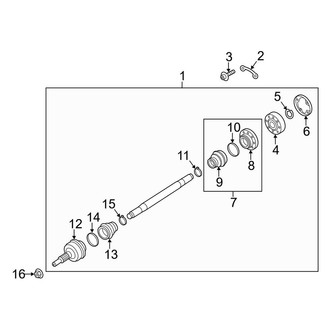 Porsche OE - Rear Suspension - Drive Axles