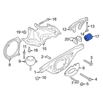 Porsche OE - Automatic Transmission Mount