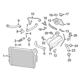 Porsche OE - Cooling - Radiator & Components (Primary), (GT3 3.8L)