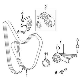 Porsche OE - Cooling - Belts & Pulleys (GT3 3.8L)