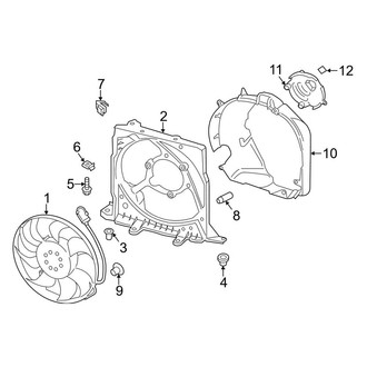 Porsche OE - Cooling Fan