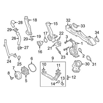 Porsche OE - Cooling - Water Pump (GT3 3.8L)