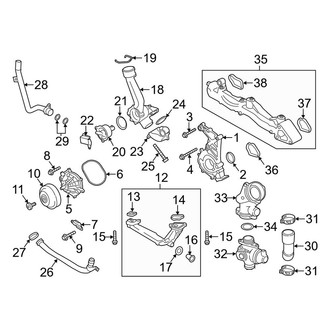 Porsche OE - Cooling - Water Pump