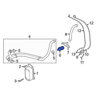 Porsche OE - HVAC Heater Control Valve