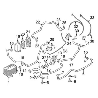 Porsche OE - Cooling - Trans Oil Cooler (Automatic Dual Clutch Tr)