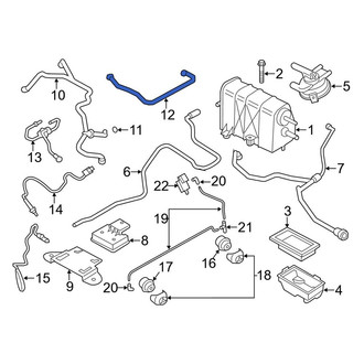 Porsche OE - Evaporative Emissions System Lines