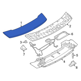 Porsche OE - Rear Upper Spoiler