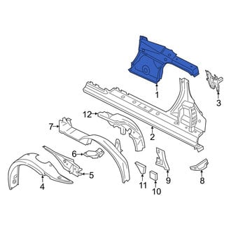Porsche OE - Rear Right Quarter Panel