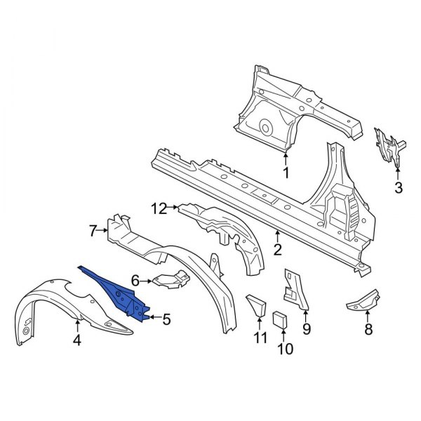 Quarter Panel Reinforcement