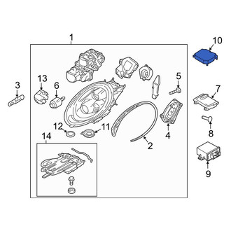 Porsche OE - Front High Intensity Discharge (HID) Lighting Ballast