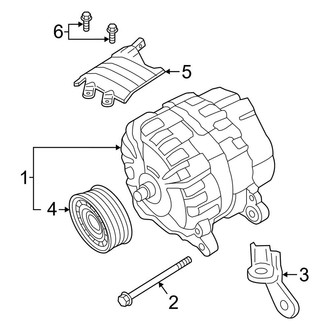 Porsche OE - Electrical - Alternator (Carrera / Carrera 4 / Targa 4)