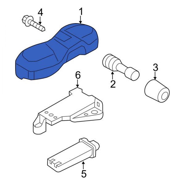 Tire Pressure Monitoring System (TPMS) Sensor