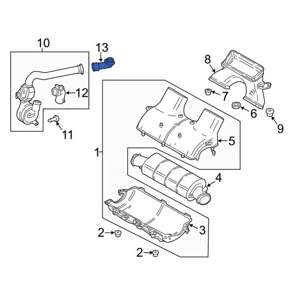 Engine Air Intake Hose Adapter