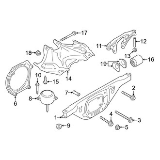 Porsche OE - Engine & Transmission Mounting (3.0L)