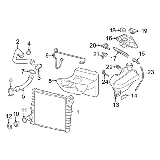 Porsche OE - Cooling - Radiator & Components (Primary), (991 Body Code)