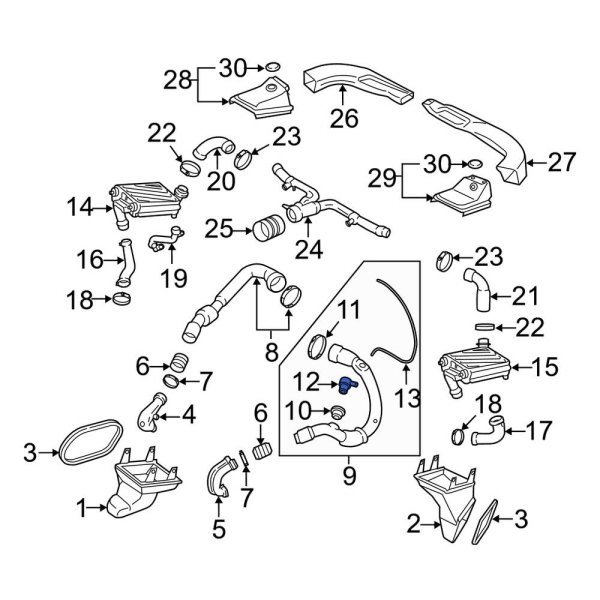 Turbocharger Boost Pressure Relief Valve