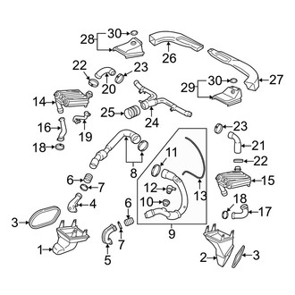 Porsche OE - Cooling - Intercooler (Turbo / Turbo S 991 Body Code)