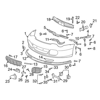Porsche OE - Front Bumper - Bumper & Components (Turbo Coupe)