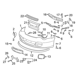Porsche OE - Front Bumper - Bumper & Components (Turbo Coupe)
