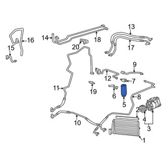 Porsche OE - A/C Receiver Drier