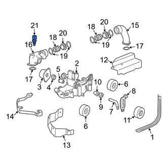 Porsche OE - Engine Coolant Temperature Sensor