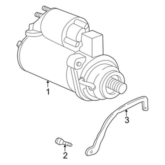 Porsche OE - Electrical - Starter (996t Body Code)
