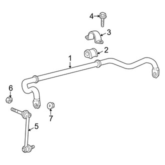 Porsche OE - Front Suspension - Stabilizer Bar & Components