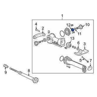 Porsche OE - Front Drive Axle Shaft Seal