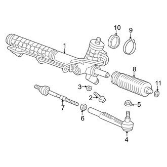Porsche OE - Steering Gear & Linkage (996t Body Code)
