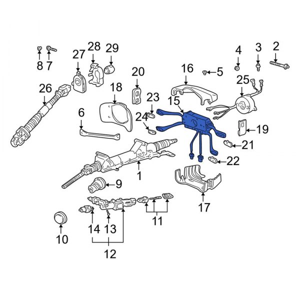 Steering Column Switch Housing