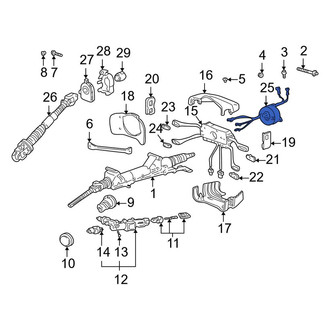 Porsche OE - Air Bag Clockspring