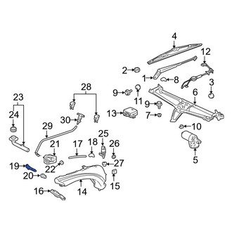 Porsche OE - Washer Fluid Level Sensor