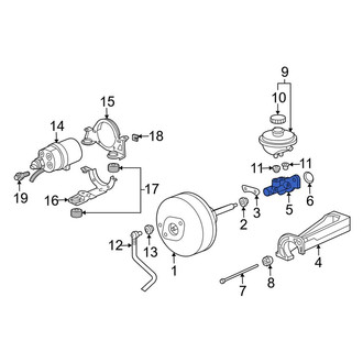 Porsche OE - Brake Master Cylinder