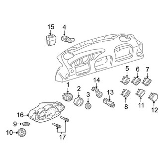 Porsche OE - Instrument Panel - Cluster & Switches (996t Body Code)