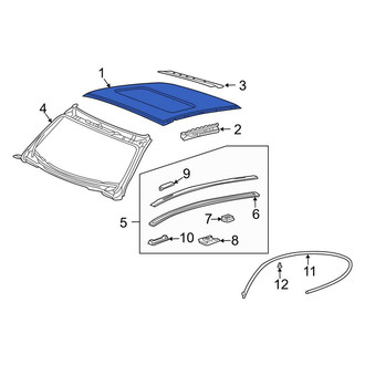 Porsche OE - Roof Panel