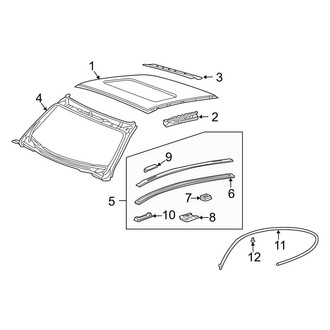 Porsche OE - Roof & Components (GT2 / Turbo Coupe)