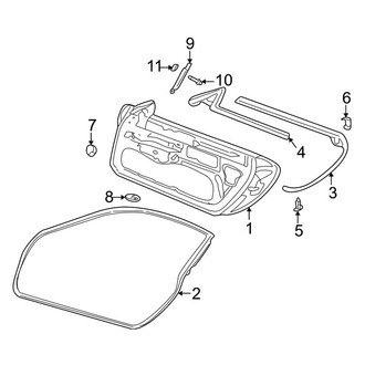 Porsche OE - Door & Components (996t Body Code)