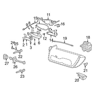 Porsche OE - Door - Lock & Hardware (996t Body Code)