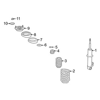 Porsche OE - Rear Suspension - Struts & Components (Turbo Coupe)