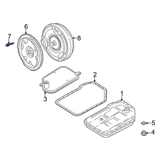 Porsche OE - Automatic Transmission Flexplate Bolt