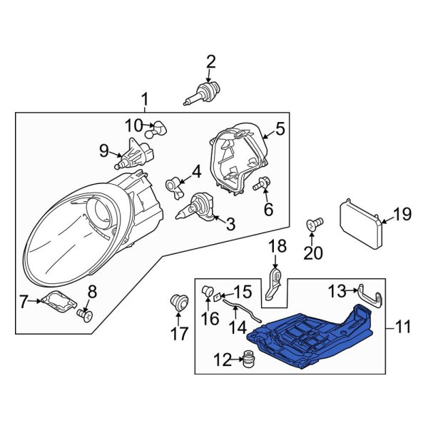 Headlight Bracket