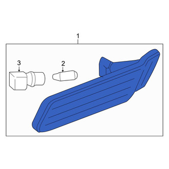 Porsche OE - Front Left Side Marker Light