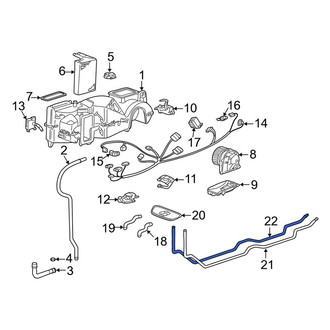Porsche OE - Front Engine Coolant Pipe