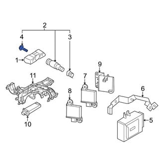 Porsche OE - Tire Pressure Monitoring System (TPMS) Sensor Bolt