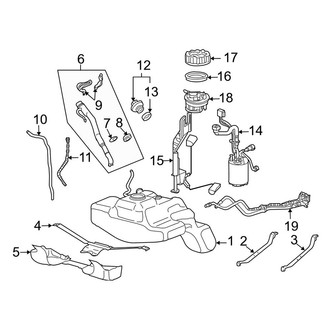 Porsche OE - Fuel System Components (Turbo / Turbo S)