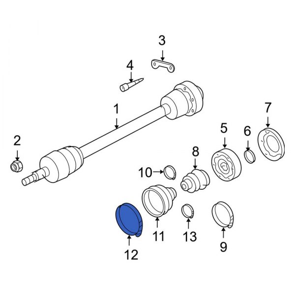 CV Joint Boot Band