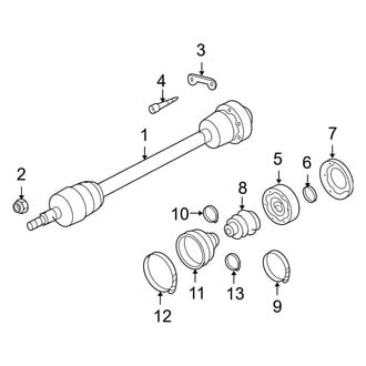 Porsche OE - Front Suspension - Drive Axles (Turbo / Turbo S)