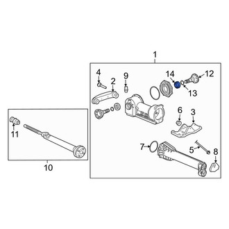Porsche OE - Front Drive Axle Shaft Seal