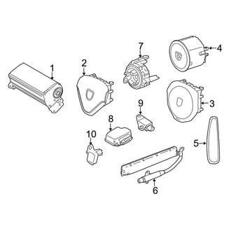 Porsche OE - Restraint Systems - Air Bag Components (Turbo / Turbo S)
