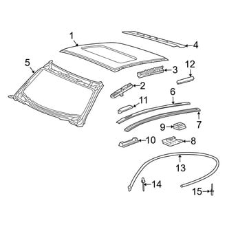 Porsche OE - Roof & Components (Turbo / Turbo S Coupe)